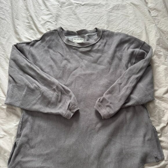 Free People Right on Thermal Taupe Size XS - Picture 2 of 4
